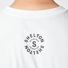 Charger l'image dans la galerie, T-shirt SHELTON blanc en coton bio