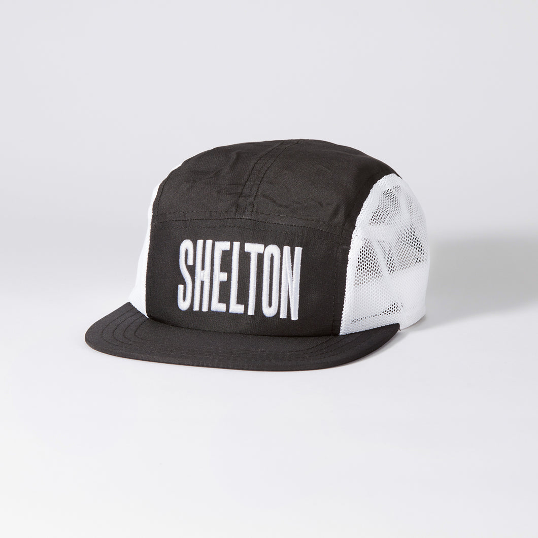 SHELTON black and white sport cap