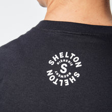 Load image into Gallery viewer, Black organic cotton SHELTON T-shirt 
